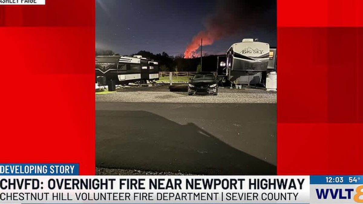 Multiple crews respond to Sevier County fire, department says ...