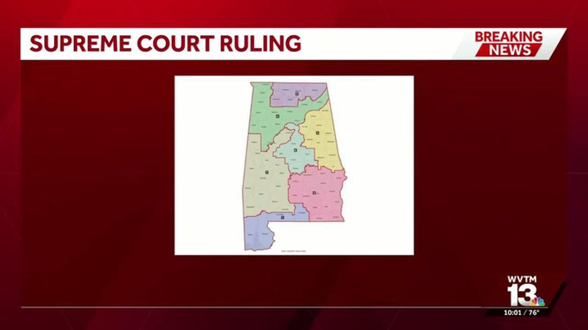 Supreme Court allows Alabama to use congressional map favoring ...