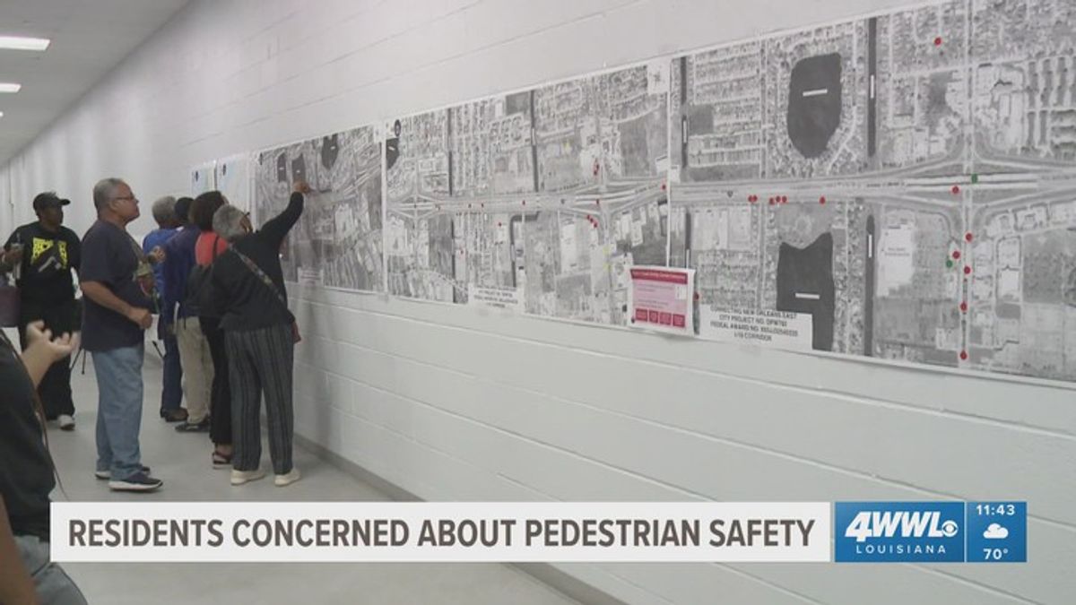 Residents concerned about pedestrian safety in New Orleans East ...