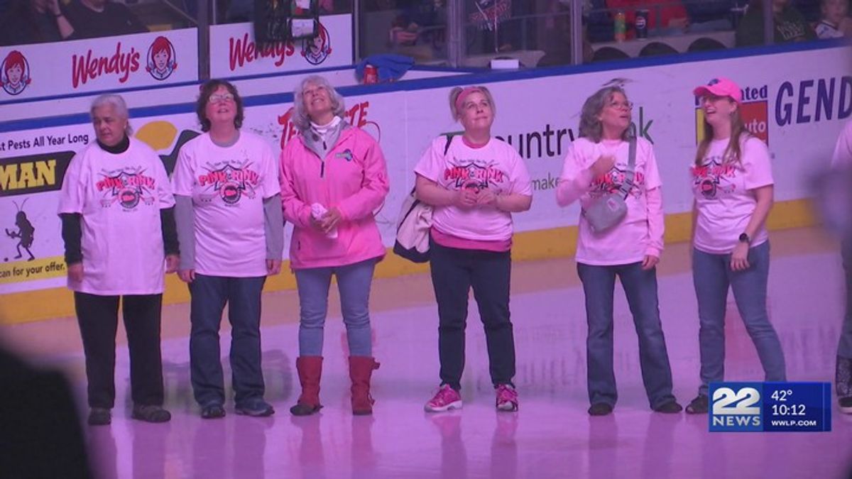 Pink in the Rink supports breast cancer survivors | Haystack News