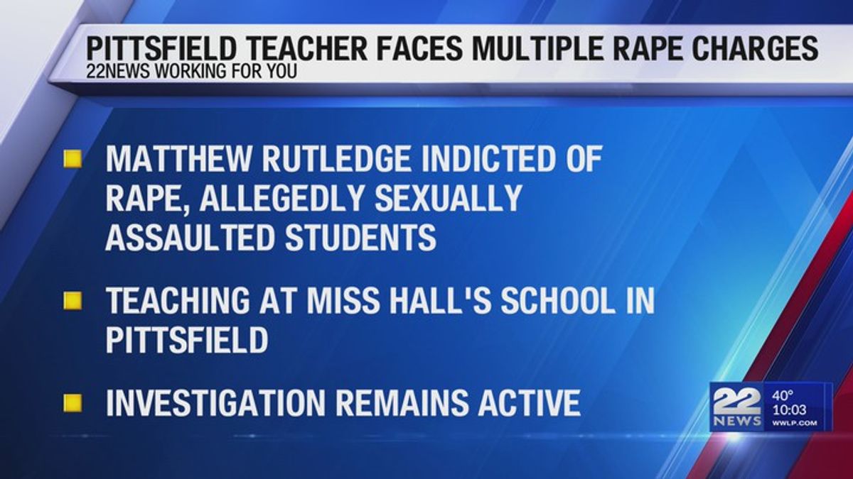 Former teacher at Miss Hall's School in Pittsfield indicted on rape ...
