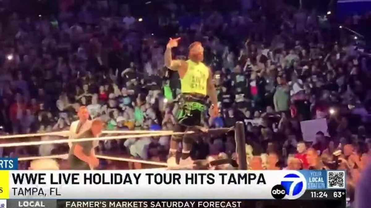 wwe in tampa | Haystack News