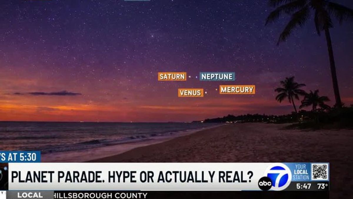 WWSB ABC7 News at 5:30pm - A rare planetary alignment | Haystack News
