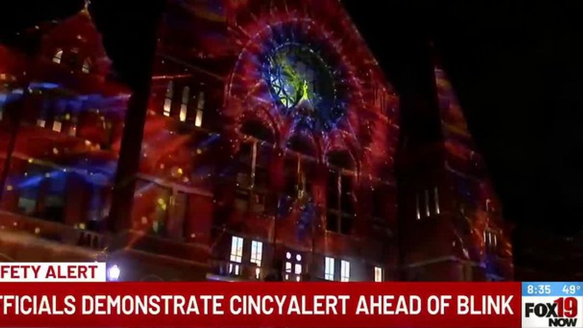 Safety Alert: Officials demonstrate CincyAlert ahead of BLINK 2026 ...