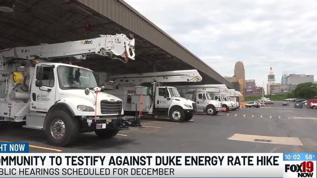 Cincinnati residents push back on Duke Energy rate increase | Haystack News