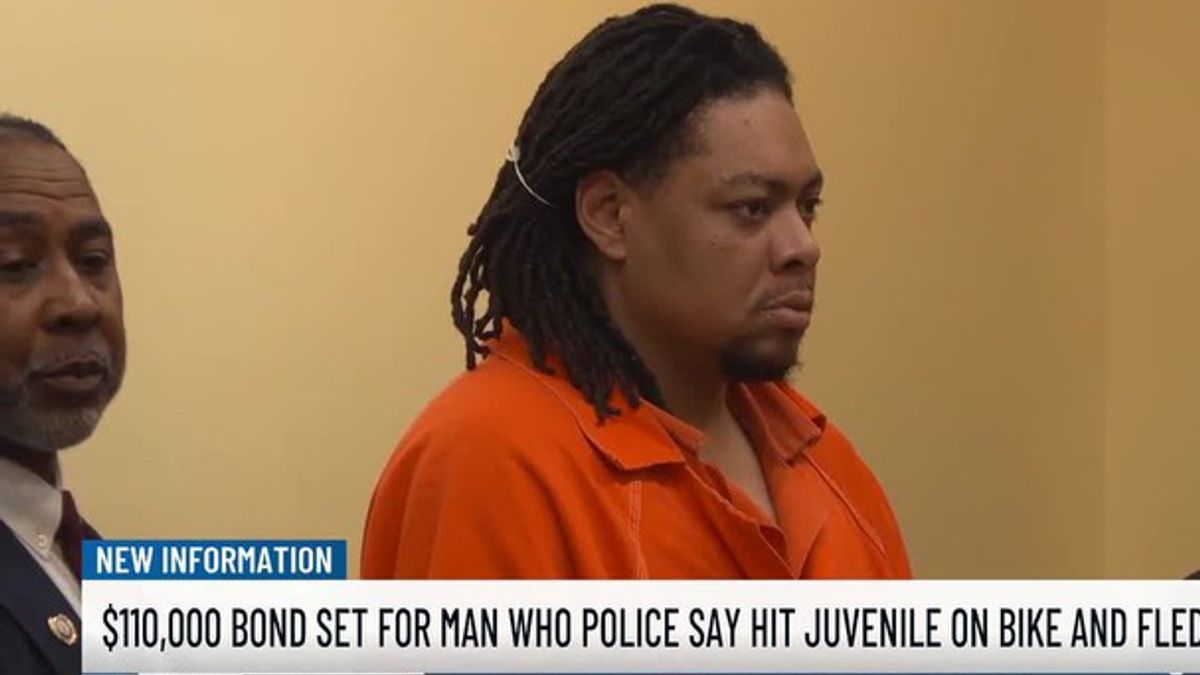 $110,000 bond set for man who police say hit juvenile on bike and fled ...