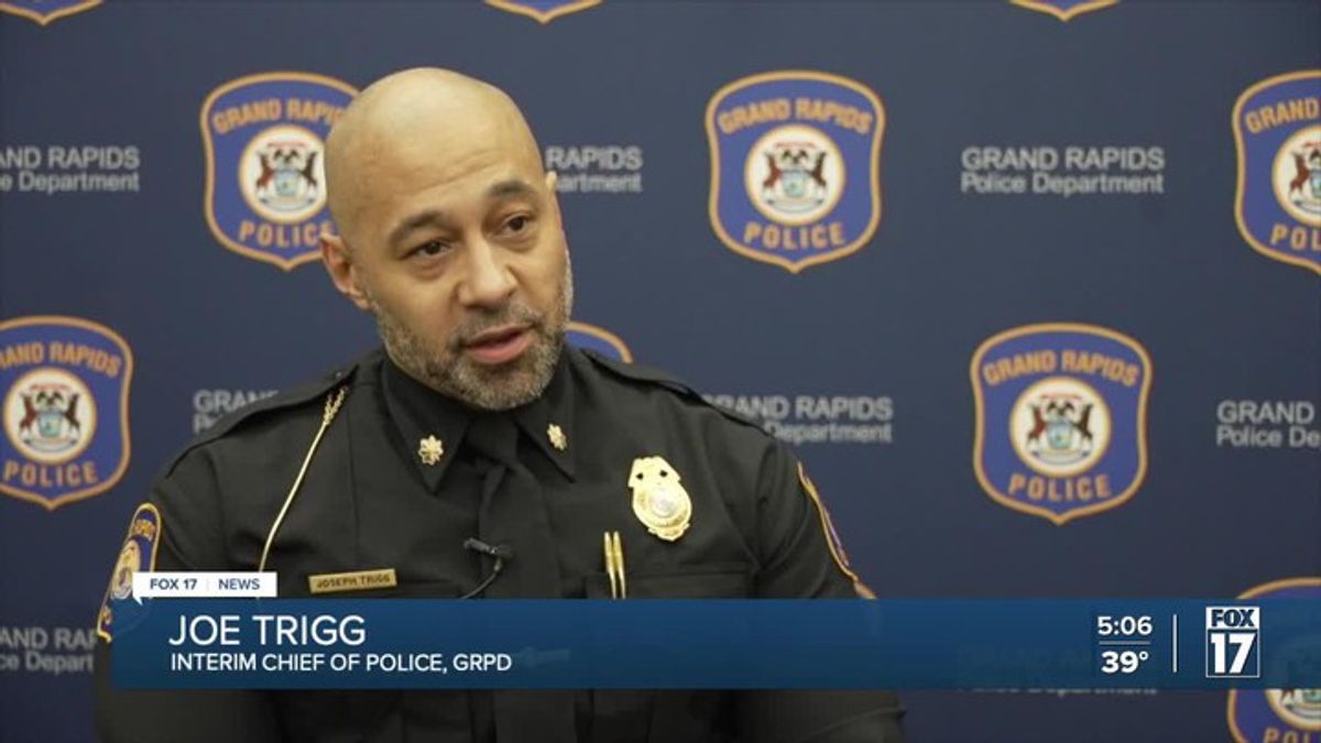 Grand Rapids names 25-year veteran Joe Trigg as interim police chief ...
