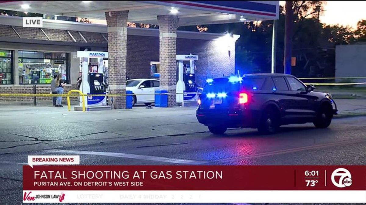 Witness: Person killed after shooting at gas station on Detroit's west ...