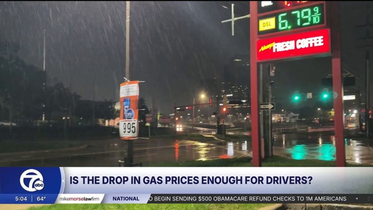 Metro Detroiters cautiously optimistic of declining gas prices ...