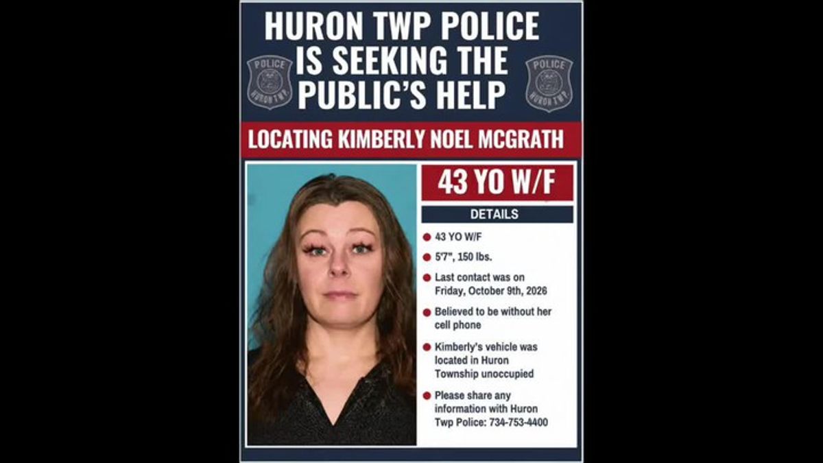 Huron Township police search for missing Southgate woman whose car was ...