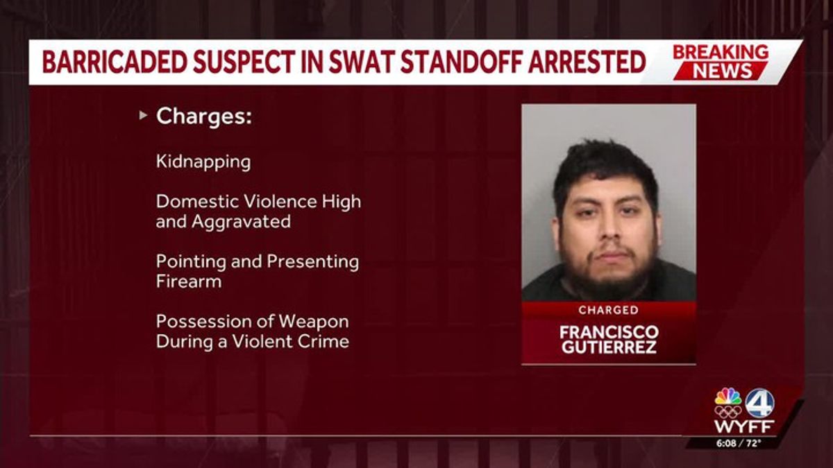 Barricaded suspect in SWAT standoff has been arrested, officers say ...