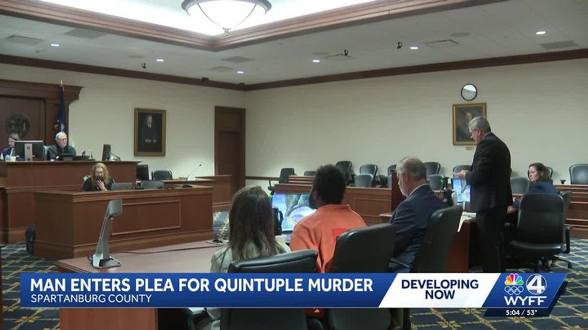 Man pleads guilty to killing 5 people at Spartanburg County home ...