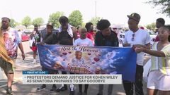Protesters march in Mississippi for baby Kohen Wiley