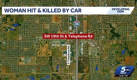 Woman dies after being hit by own her vehicle in parking lot of Moore ...