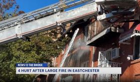 4 hurt, including firefighter, after 3-alarm fire rips through ...