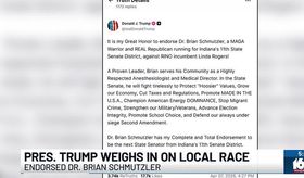 President Trump endorses Dr. Brian Schmutzler in Indiana Senate primary ...