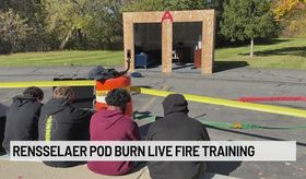 Rensselaer FD hosts live pod burn for fire training | Haystack News