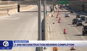 Westbound I-696 traffic shifting back to newly reconstructed lanes this ...