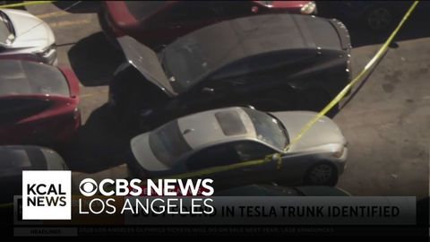 Body found at Hollywood tow yard inside Tesla belonging to D4vd is ...