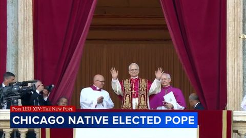 Chicago-born Cardinal Robert Francis Prevost elected pope, taking name
