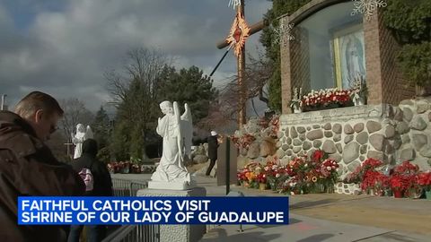 Thousands arrive at Des Plaines shrine for Feast of Our Lady of ...