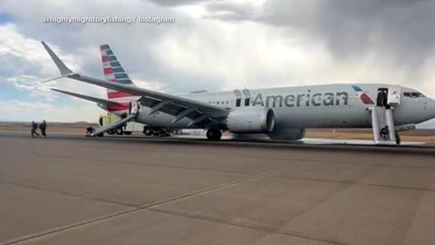 American Airlines flight out of Denver forced to abort takeoff