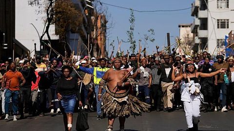 Nigeria and Ghana call on AU to address 'Afrophobic protests' in South Africa