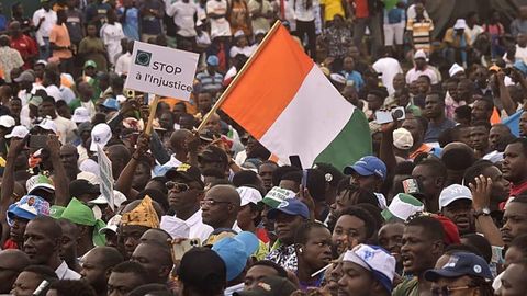 Six jailed Ivory Coast opposition party officials freed after months in detention