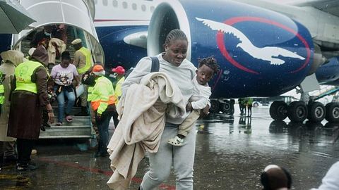 Nigeria repatriates 1,490 nationals from South Africa after xenophobic violence