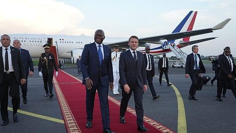 Gabon's President Oligui Ngema arrives in France for state visit