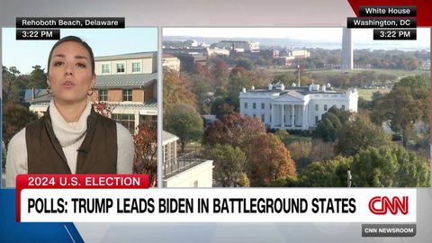 Trump leads Biden in battleground states | Haystack News