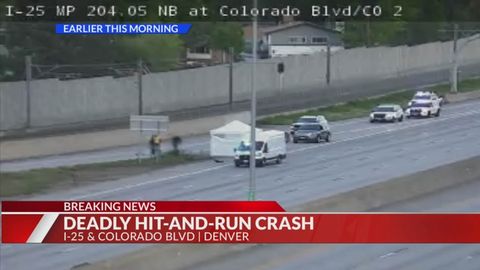 Police search for suspect in deadly hit-and-run on I-25 in Denver ...