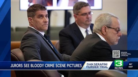 Dan Serafini murder trial | Jurors see bloody crime scene photos