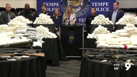 Large-scale drug bust in Phoenix metro area involving fentanyl, meth ...