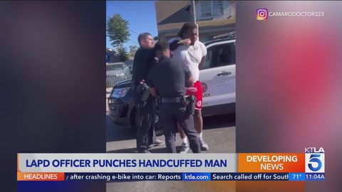 Police org defends officer who punched detained man | Haystack News