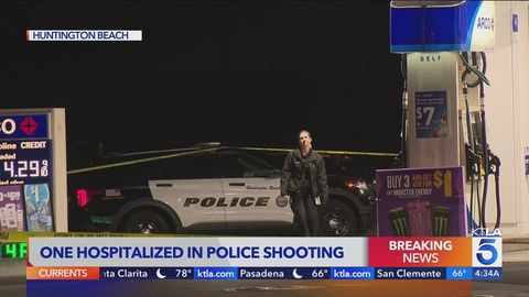 Man hospitalized after police shooting in Huntington Beach | Haystack News