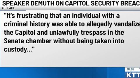 Man with mental health issues found naked in Minnesota Capitol, raising new security concerns