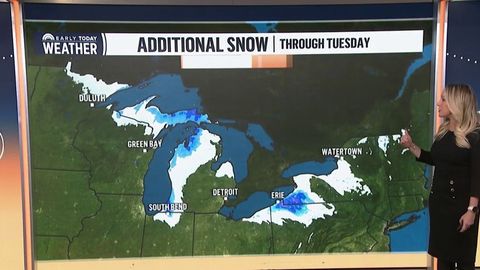 5 million impacted by winter weather alerts and the snow will continue ...