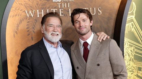 Arnold Schwarzenegger on Patrick’s Nude Scene in ‘White Lotus