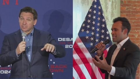 Desantis Ramaswamy Campaigning In Iowa After First Gop Debate