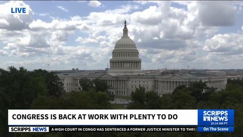 Government shutdown looms as Congress returns after monthlong August