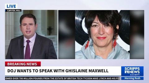 DOJ seeks to question Jeffrey Epstein confidant Ghislaine Maxwell