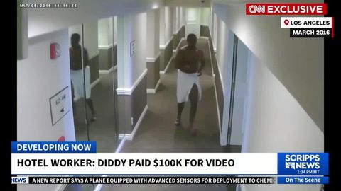 Sean 'Diddy' Combs feared footage of him beating his girlfriend would