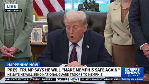 Trump deploys National Guard to Memphis, continuing crackdown on