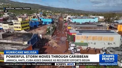 Melissa’s deadly path: Jamaica reeling as storm hits Cuba, heads for