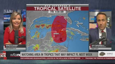 Tracking the Tropics: Gulf storm could impact Tampa Bay area, model ...