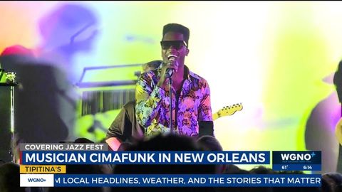 Afro-Cuban musician Cimafunk moves to New Orleans, performs at Jazz Fest