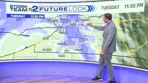 Storm Team 2: Snow moves in overnight, temps hover around freezing ...