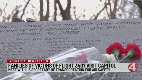 Families of victims of Flight 3407 visit capitol | Haystack News