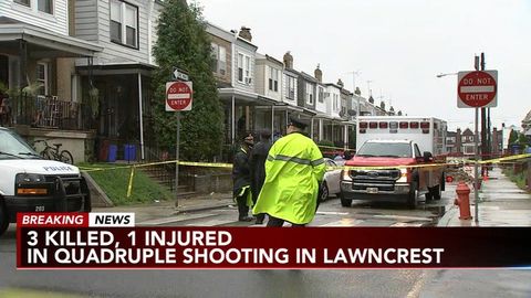 3 dead, 1 injured after shooting in Philadelphia neighborhood; 2 ...